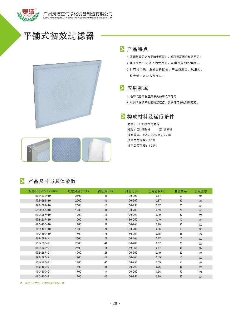 什么是板式初效過(guò)濾器？